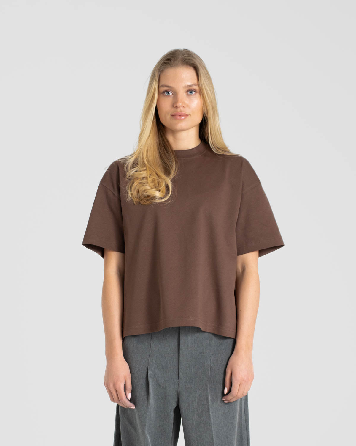 Blank T-Shirt Brown
